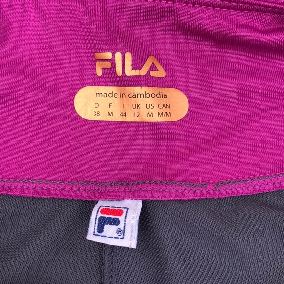 FILA gray & magenta work out pants EUC!! - Picture 7 of 7